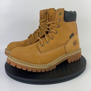 Timberland Pro Direct Attach 6" Steel Toe Waterproof Work Boot Women's Size 8
